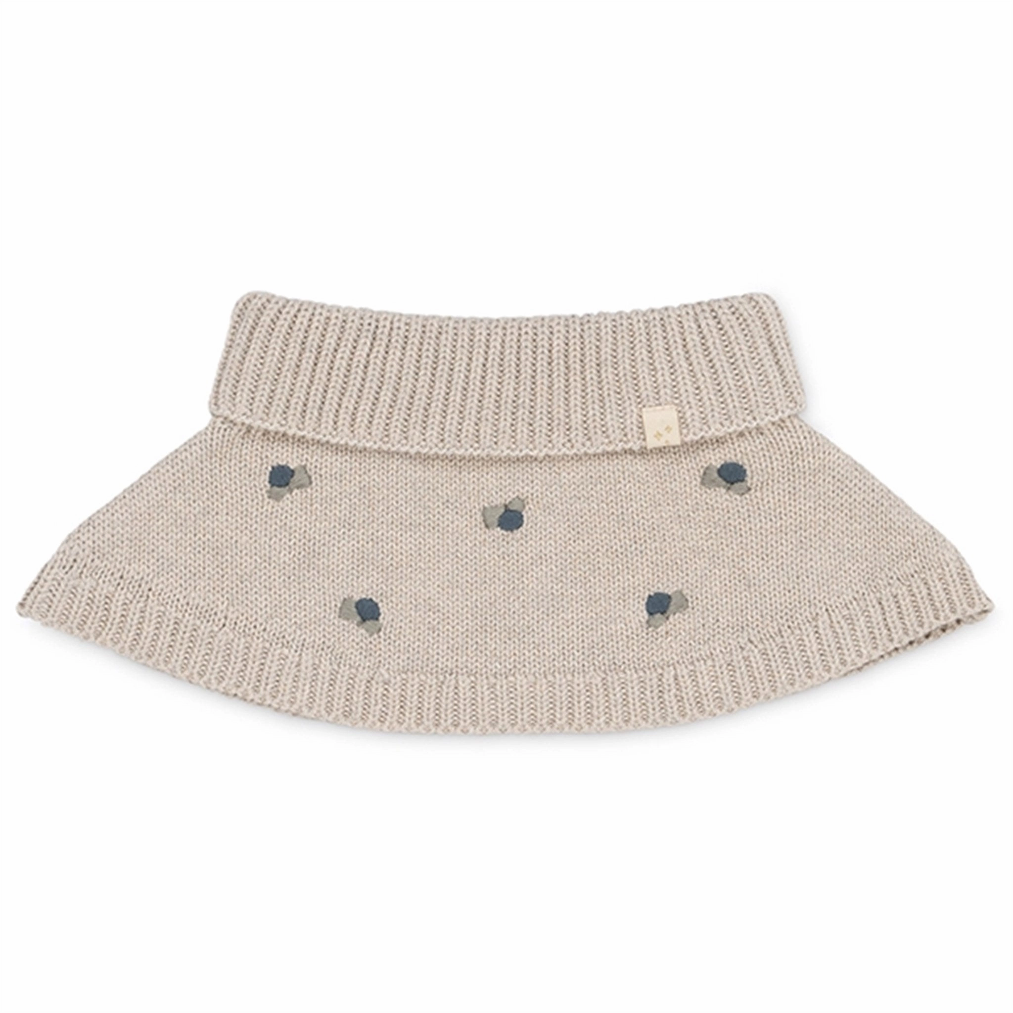 That'S Mine Pistachio Shell Melange Gorgette Knitted Neck Warmer Blueberry Exclusive Hot Pick Clearance Steal Today