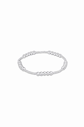 Classic Blissful Pattern 2Mm Bead Bracelet - 4Mm Sterling Today Only Hot Pick