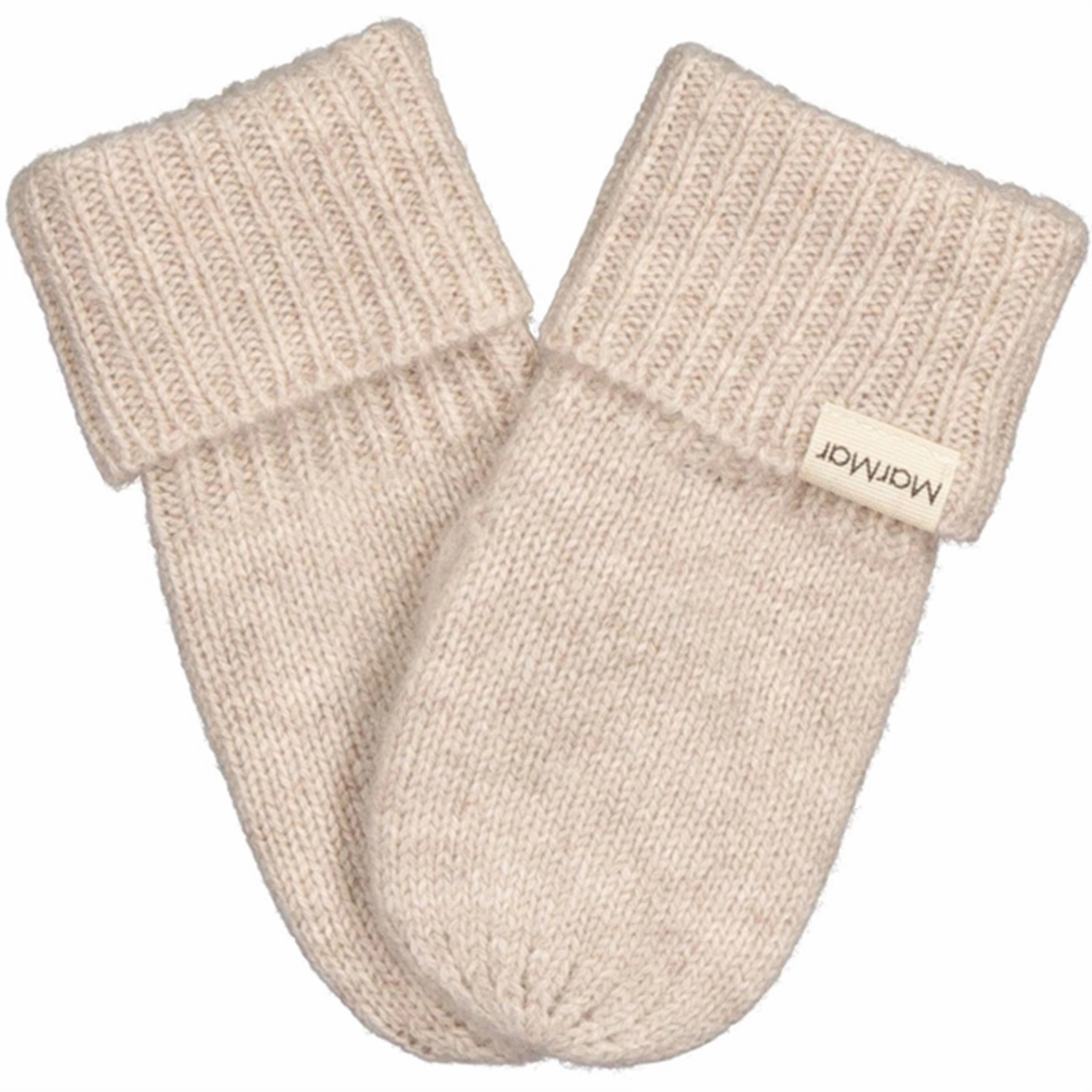 Marmar Sand Melange Cashmere Alvilda Baby Mittens Todays Hot Savings