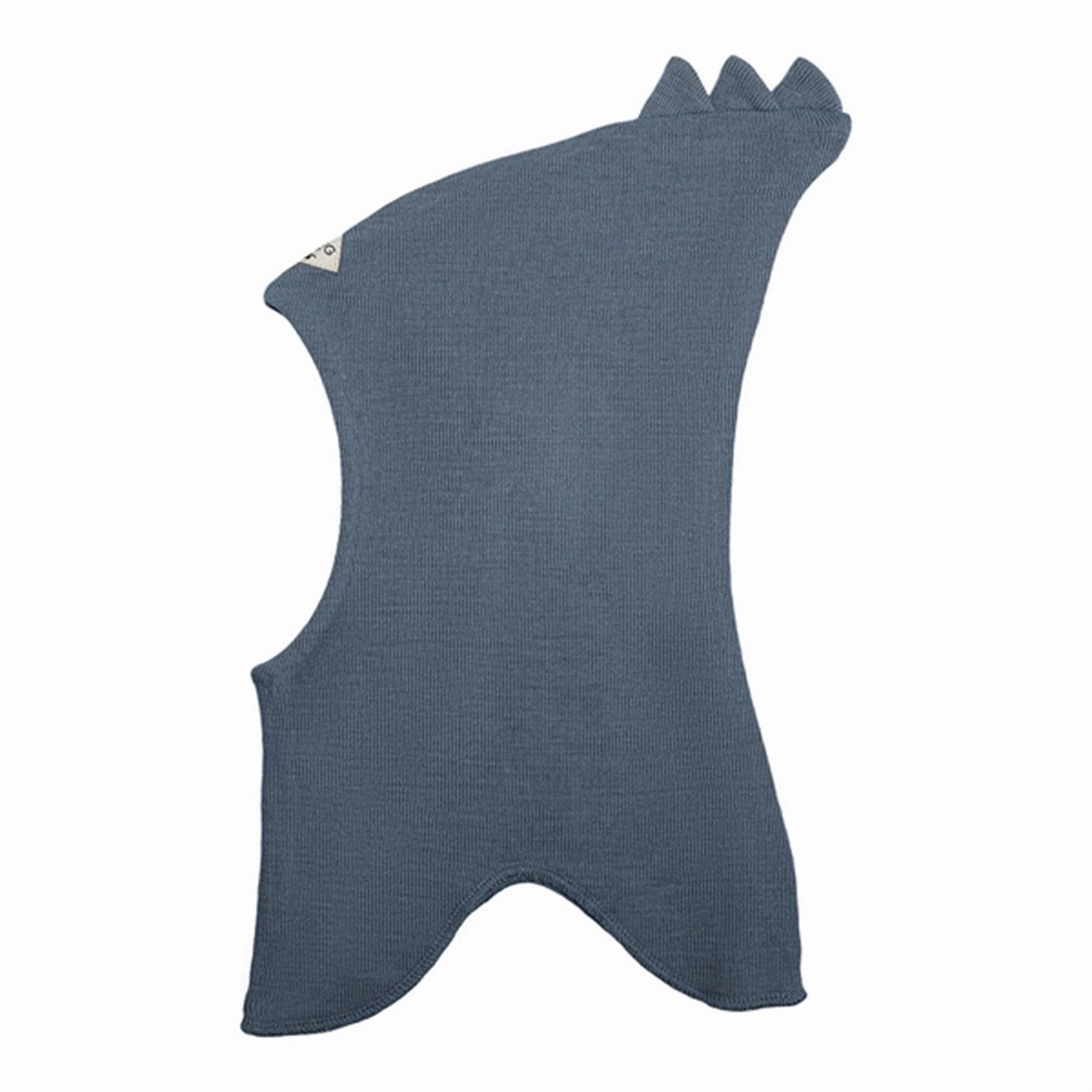 Gift Ideas Galore Racing Kids Dino Balaclava Wool/Cotton 3-Layered Dusty Blue