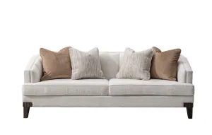 Opaline  White Velevt sofa