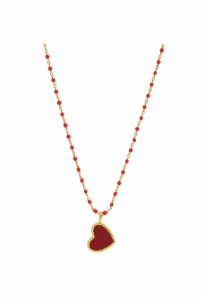 Mega Hot Offer Hot Deal Alert Paisley Heart Necklace