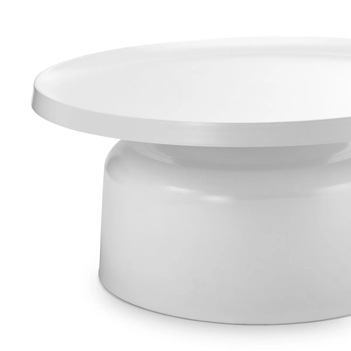 Palemo Round Pedestal Tray Coffee Table