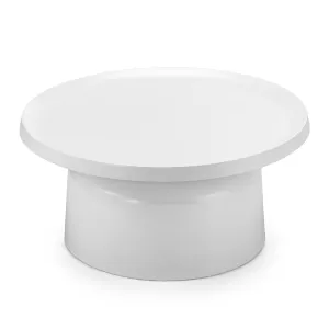 Palemo Round Pedestal Tray Coffee Table