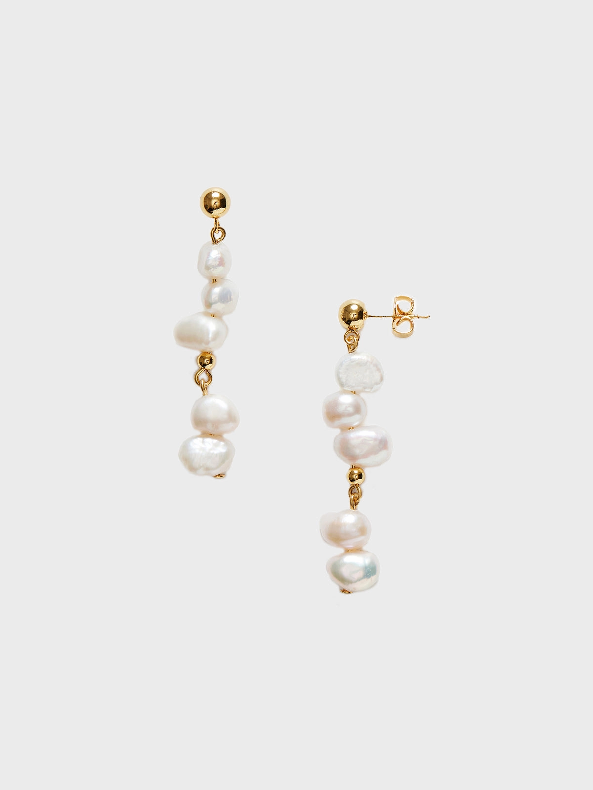Pearly Drop Long Earrings Grab Your Savings Exclusive Online Discount