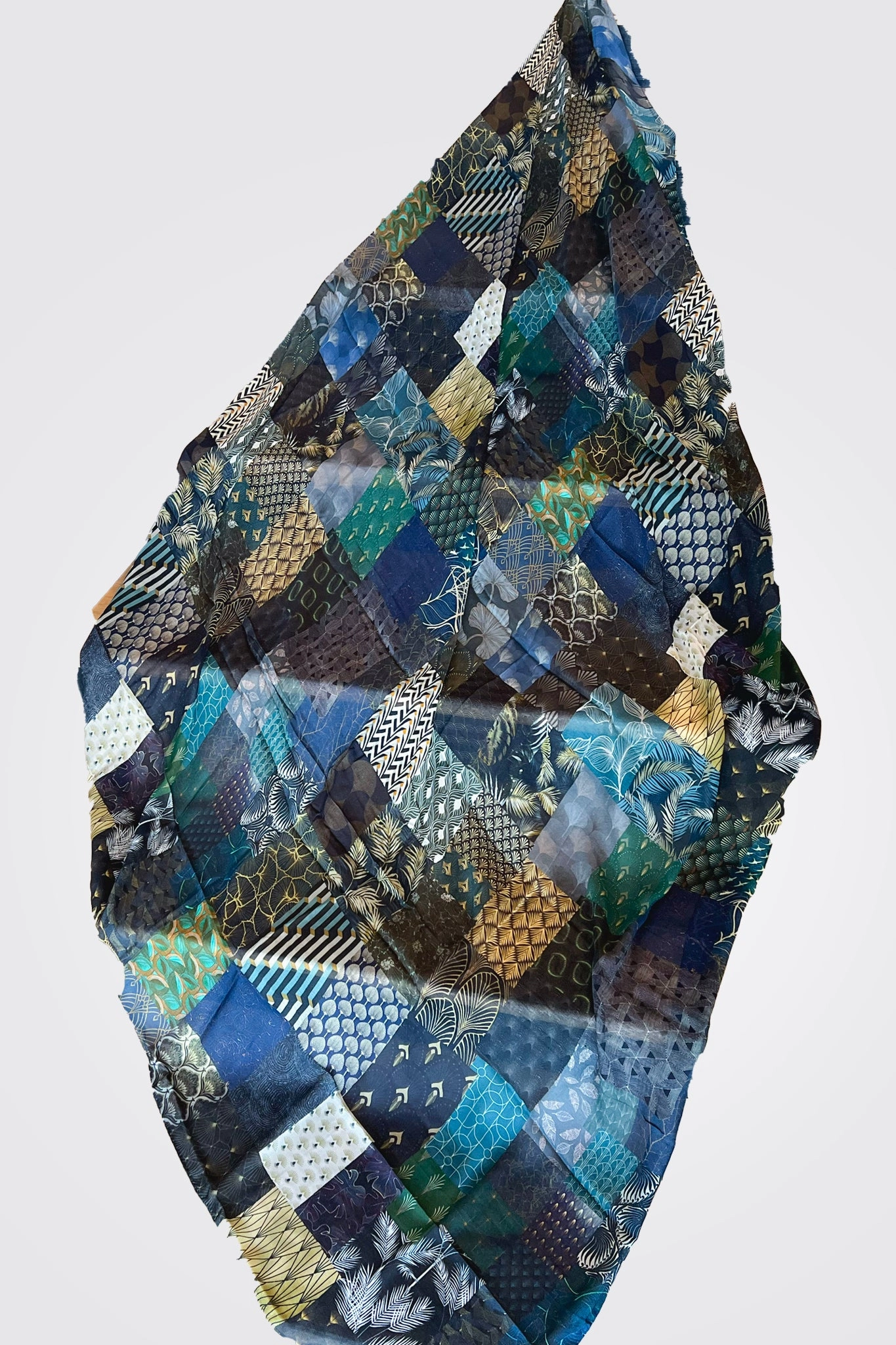 Large Scarf - Moire Print Last Chance Steal Hot Offer Event