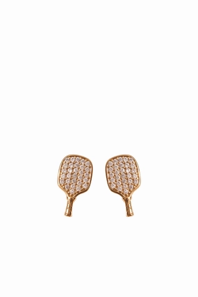 Pickleball Studs Gold Clear Mega Hot Offer