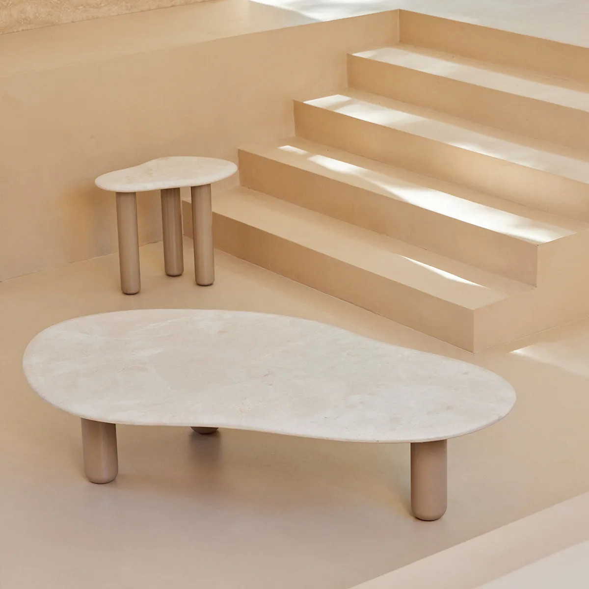 Piscina Coffee Table (Cosmos, Greige)