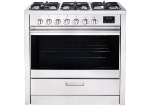 Porter & Charles 36" Gas Range - Stainless - FEG90B3