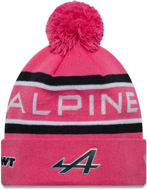 Exclusive Online Offer Alpine F1 New Era Driver Pierre Gasly Cuff Knit Bobble Hat