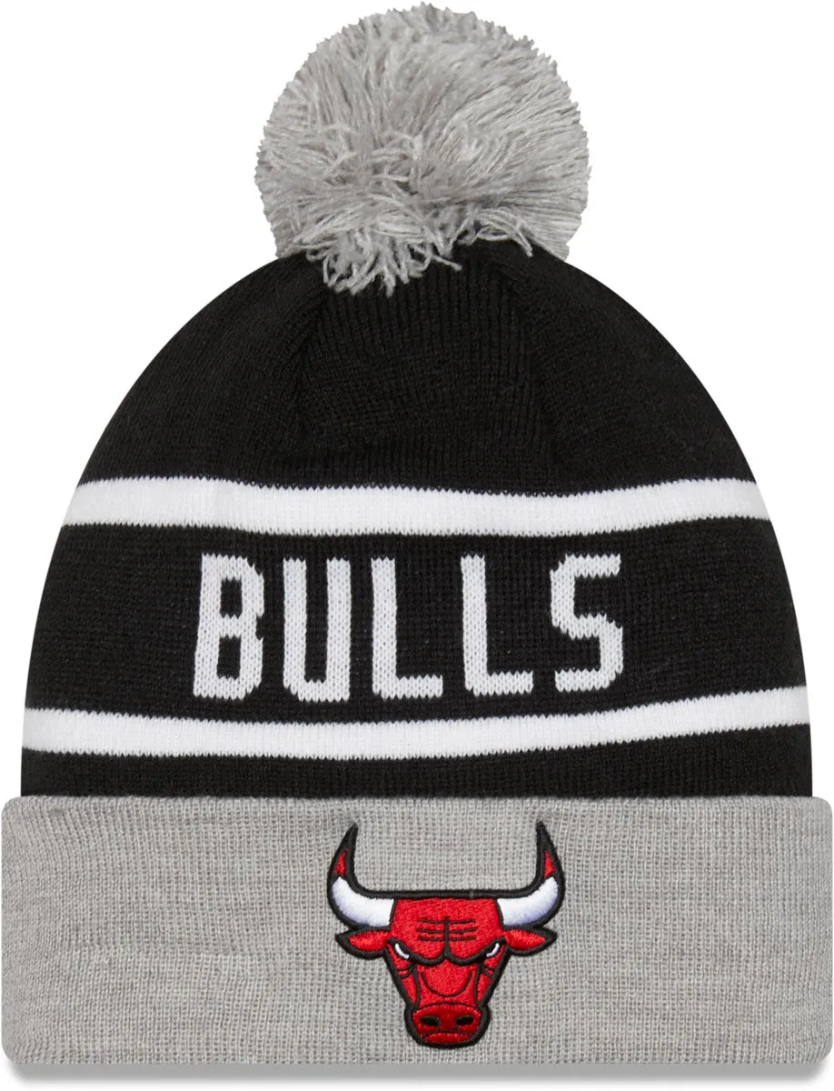 Chicago Bulls New Era Jake Cuff Nba Team Bobble Hat Save Big Online