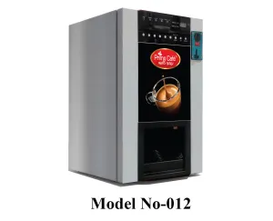 Primo Caf Coffee Vending Machine, Silver & Black