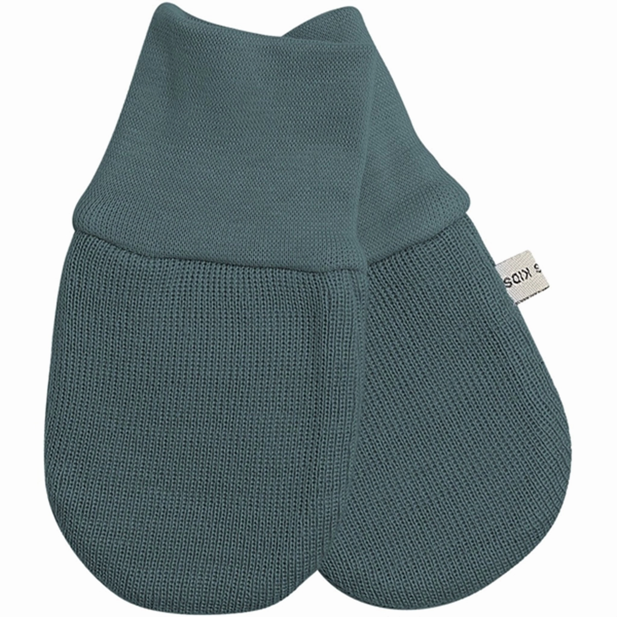 Surprise Offer Now Racing Kids Baby Mittens Without Thumb Goblin Blue
