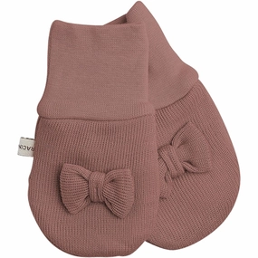 Dont Miss Hot Deals Sweet Deal Today Racing Kids Baby Mittens Without Thumb With Bow Old Rose