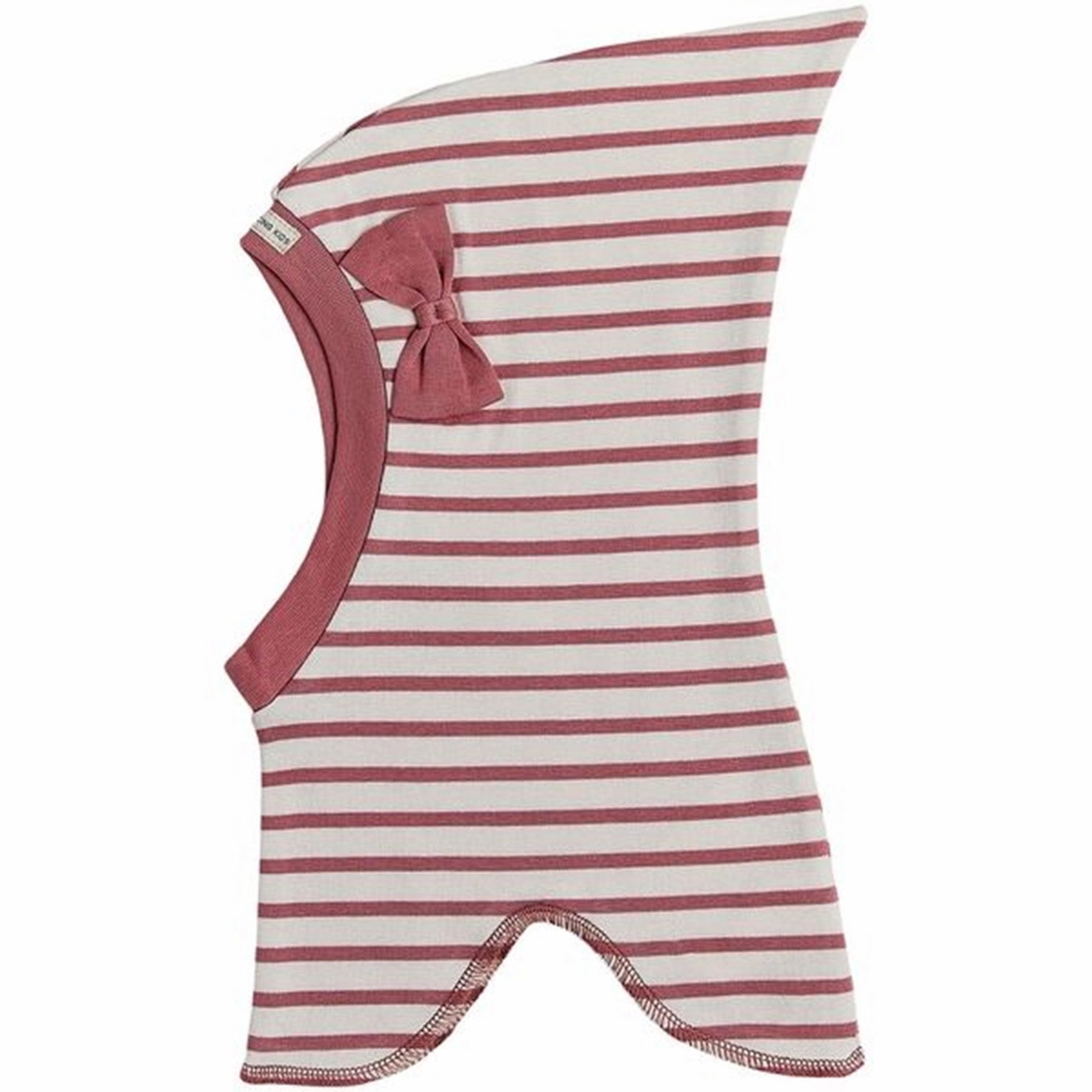 Exclusive Holiday Deal Trendy Picks Today Racing Kids Balaclava Top Bow Stripe Light Rose/White