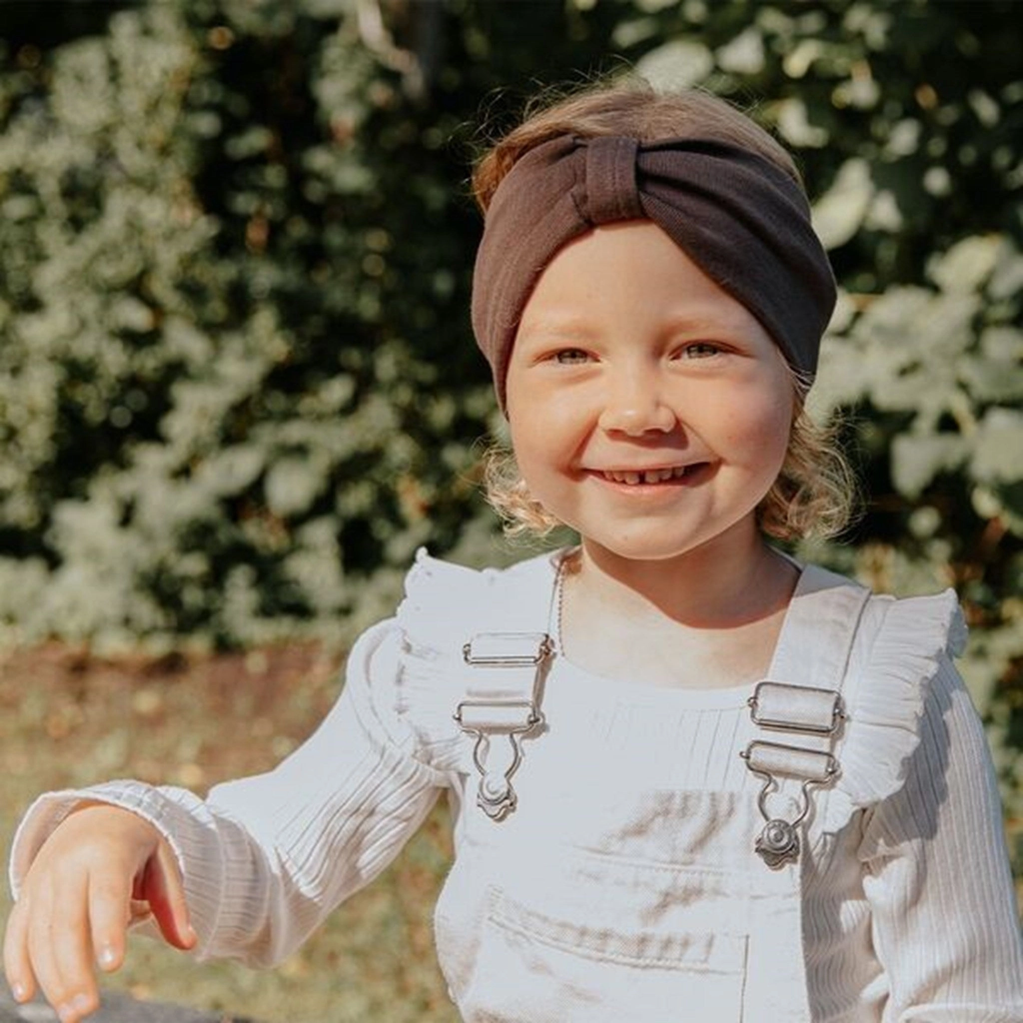 Racing Kids Headband Bow Chocolate Brown Flash Discount Today