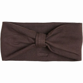 Racing Kids Headband Bow Chocolate Brown Special Savings Today