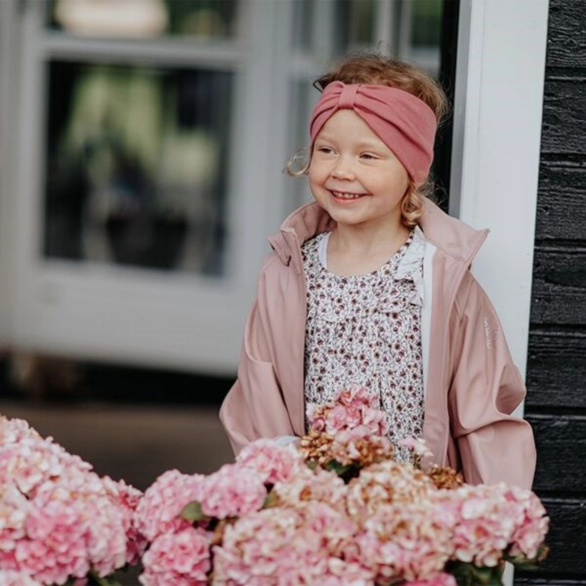 Save More Now Clearance Sale Racing Kids Headband Bow Wild Rose