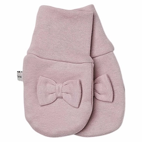 Racing Kids Mittens Baby Bow Dusty Rose Clearance Savings Now