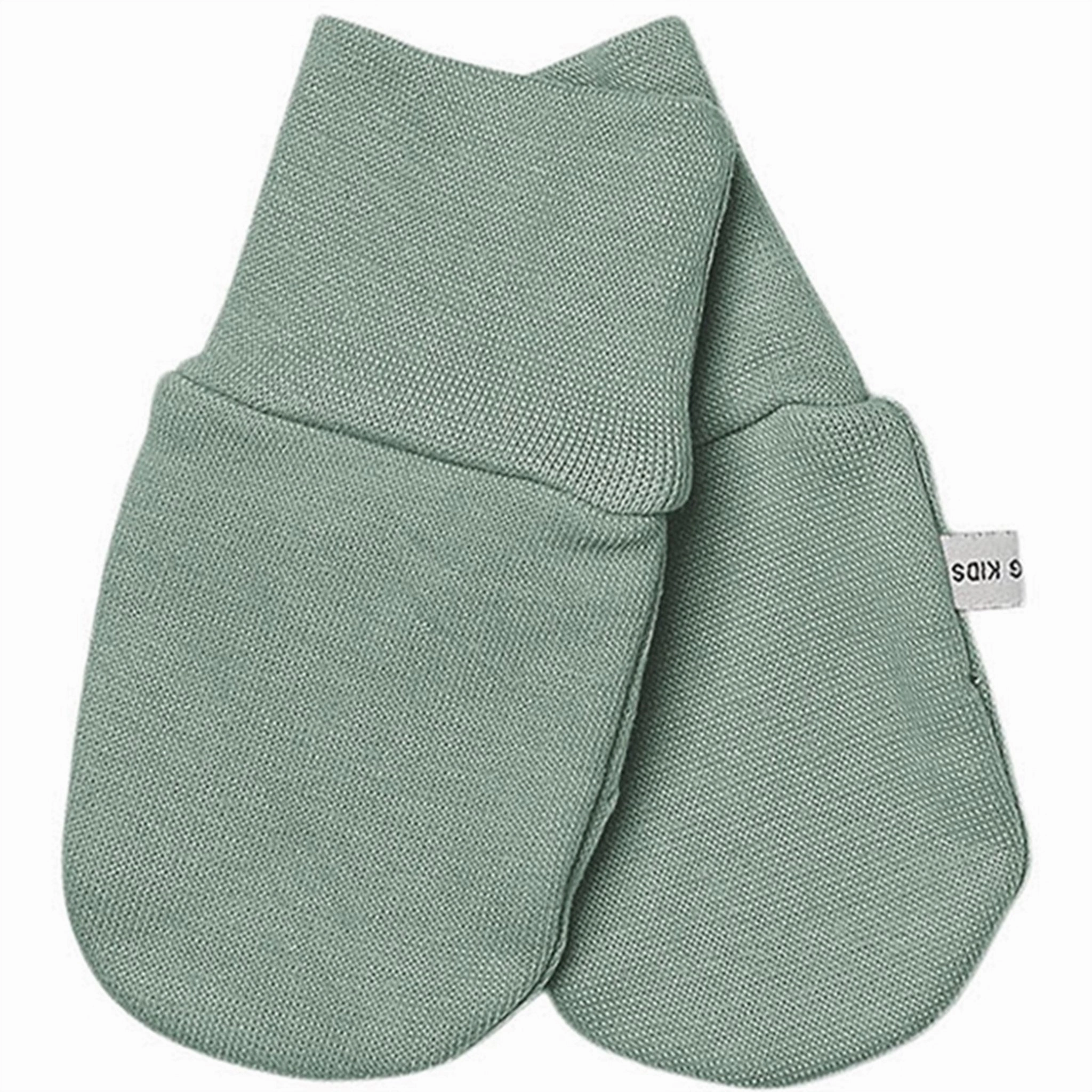 Racing Kids Mittens Baby Dusty Green Exclusive Online Offer