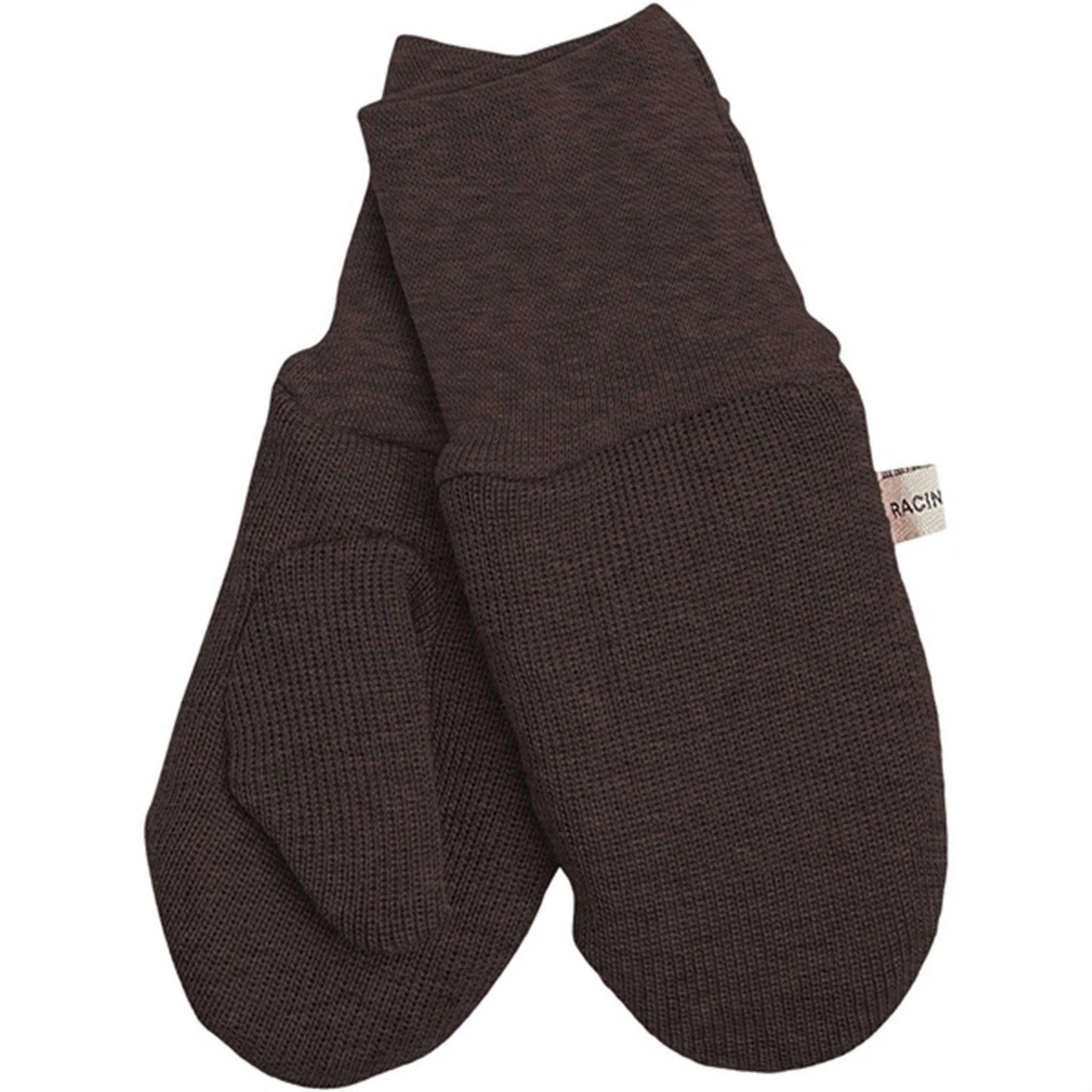Trending Hot Deal Racing Kids Mittens With Thumb Chocolate Melange