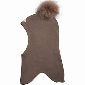 Racing Kids Round Balaclava Rose Brown Grab It Fast Flash Offer Today