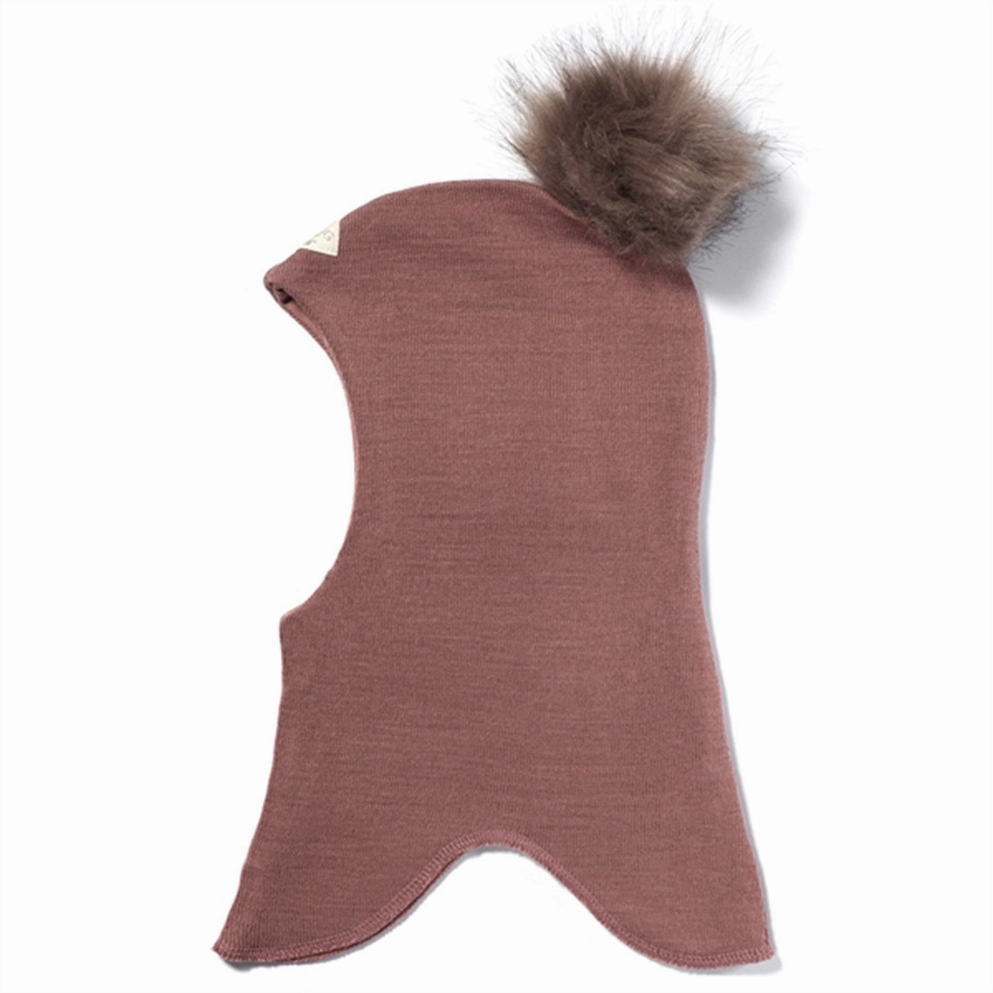 Racing Kids Round Balaclava Wool/Cotton W. Pompom Old Rose Grab the Deal Now Dont Wait! Save Today