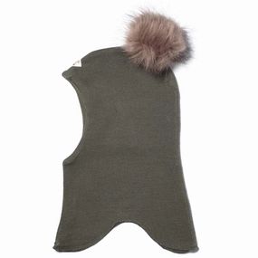 Racing Kids Round Balaclava Wool/Cotton W. Pompom Turtle Online Exclusive Offer Save Big Today