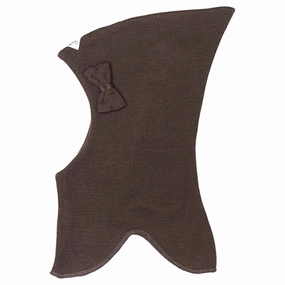 Big Price Drop Racing Kids Top Balaclava Bow 2-Layer Choko Brown