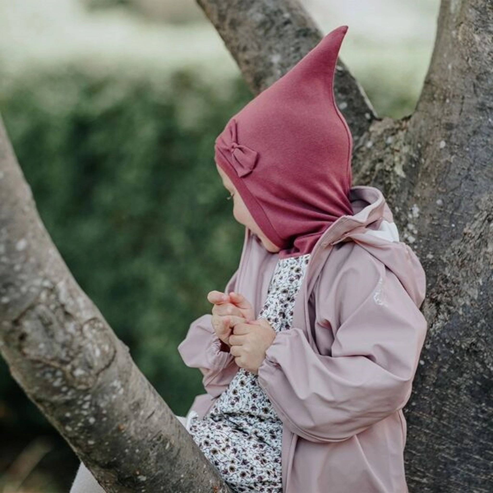 Gift Ideas Galore Racing Kids Top Balaclava Bow 2-Layer Forrest Berries