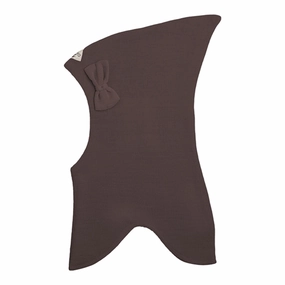 Flash Deal Alert Dont Miss Todays Deal Racing Kids Top Balaclava Wool/Cotton W. Bow 3-Lags Chocolate Brown