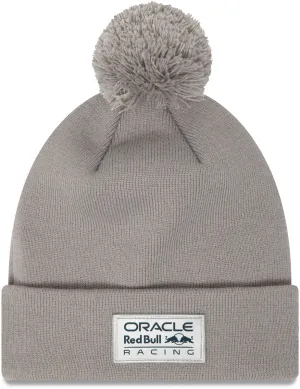 Red Bull Racing F1 New Era Essential Grey Pom Beanie Team Hat Surprise Offer Now