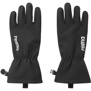 Flash Deal Alert Reima Black Tehden Black Softshell Gloves