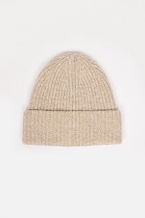 Ribbed Beanie Light Taupe Shop & Grab Savings