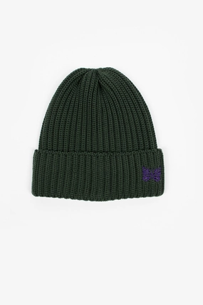 Ribbed Watch Cap Green Steal the Deal Now