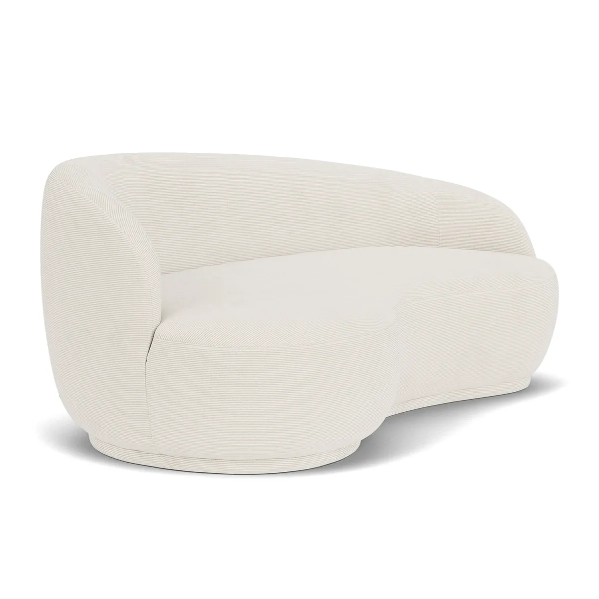 Rose Velvet 2.5 Seater Sofa (Left)
