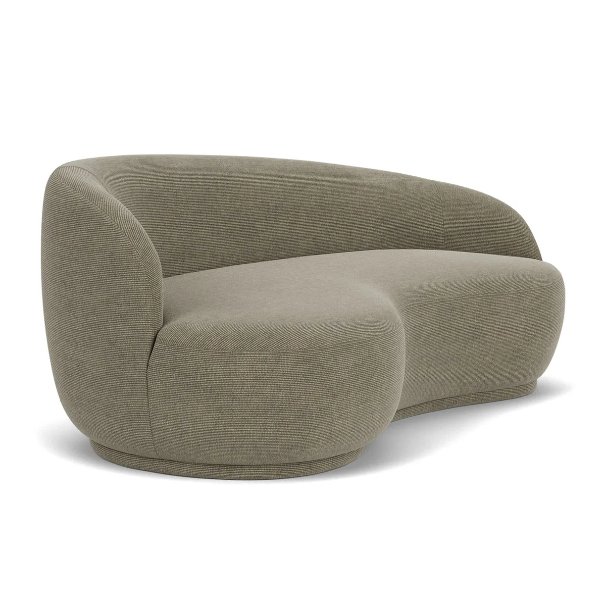 Rose Velvet 2.5 Seater Sofa (Left)