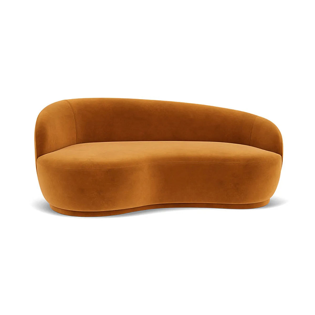 Rose Velvet 2.5 Seater Sofa (Left)