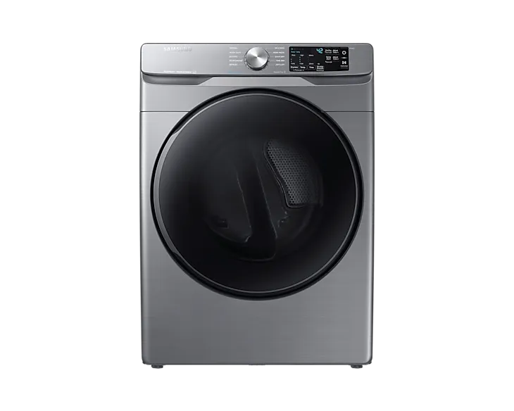 Samsung 27" Front Load Gas Dryer 7.5 Cu Ft - Platinum - DVG45T6100P/AC