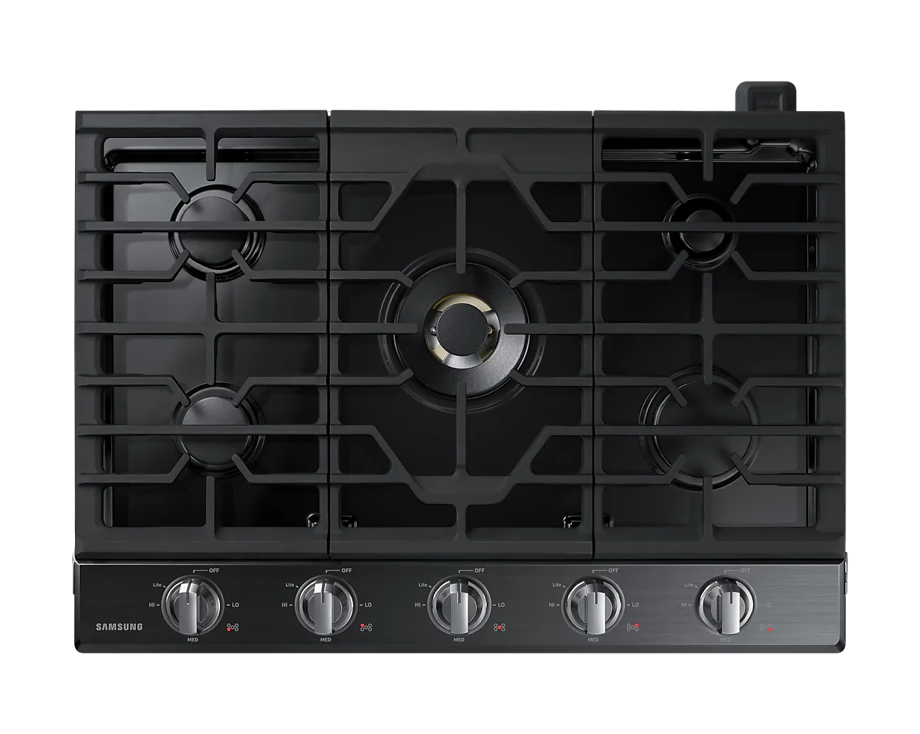 Samsung 30" Premium Plus Gas Cooktop - Black Stainless - NA30N7755TG/AA