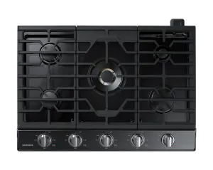 Samsung 30" Premium Plus Gas Cooktop - Black Stainless - NA30N7755TG/AA