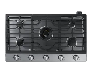 Samsung 36" Premium Plus Gas Cooktop - Stainless - NA36N7755TS/AA