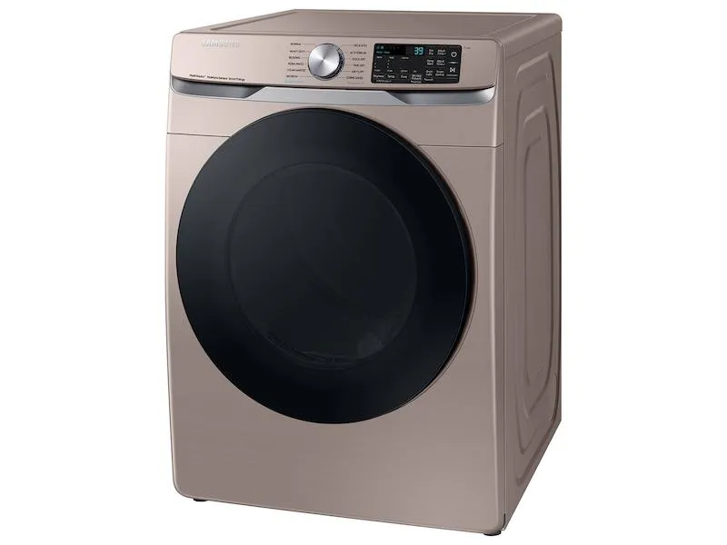 Samsung DVG45B6300C 7.5 Cu. Ft. Smart Gas Dryer With Steam Sanitize  In Champagne