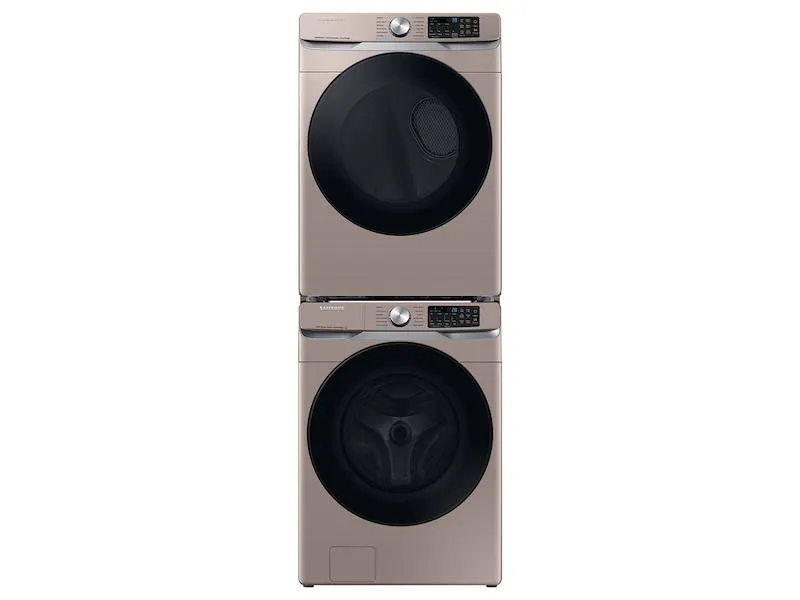 Samsung DVG45B6300C 7.5 Cu. Ft. Smart Gas Dryer With Steam Sanitize  In Champagne
