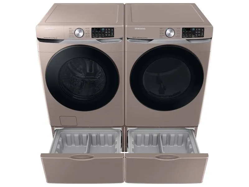Samsung DVG45B6300C 7.5 Cu. Ft. Smart Gas Dryer With Steam Sanitize  In Champagne