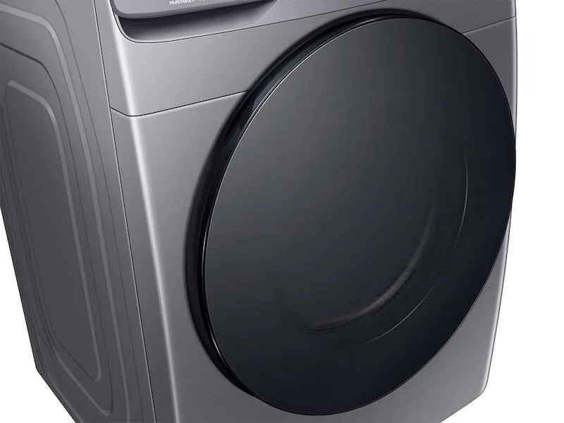 Samsung DVG45B6300P 7.5 Cu. Ft. Smart Gas Dryer With Steam Sanitize  In Platinum