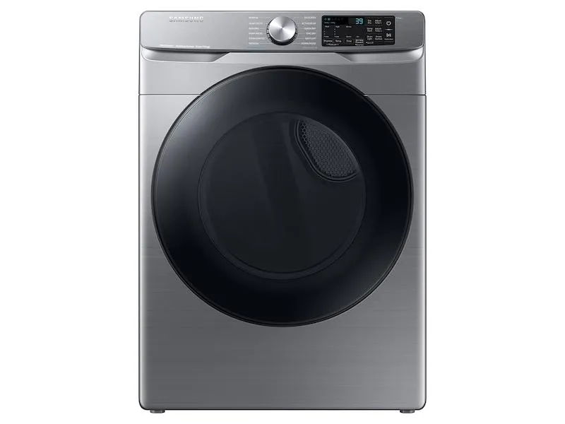 Samsung DVG45B6300P 7.5 Cu. Ft. Smart Gas Dryer With Steam Sanitize  In Platinum