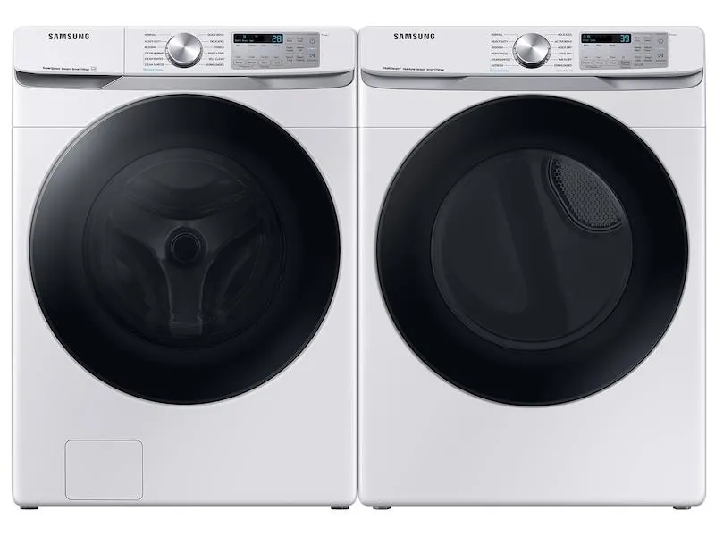 Samsung DVG45B6300W 7.5 Cu. Ft. Smart Gas Dryer With Steam Sanitize  In White