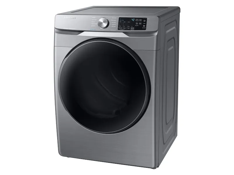Samsung DVG45R6100P 7.5 Cu. Ft. Gas Dryer With Steam Sanitize  In Platinum