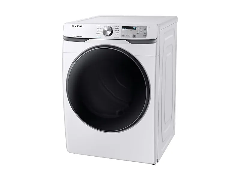 Samsung DVG45R6100W 7.5 Cu. Ft. Gas Dryer With Steam Sanitize  In White